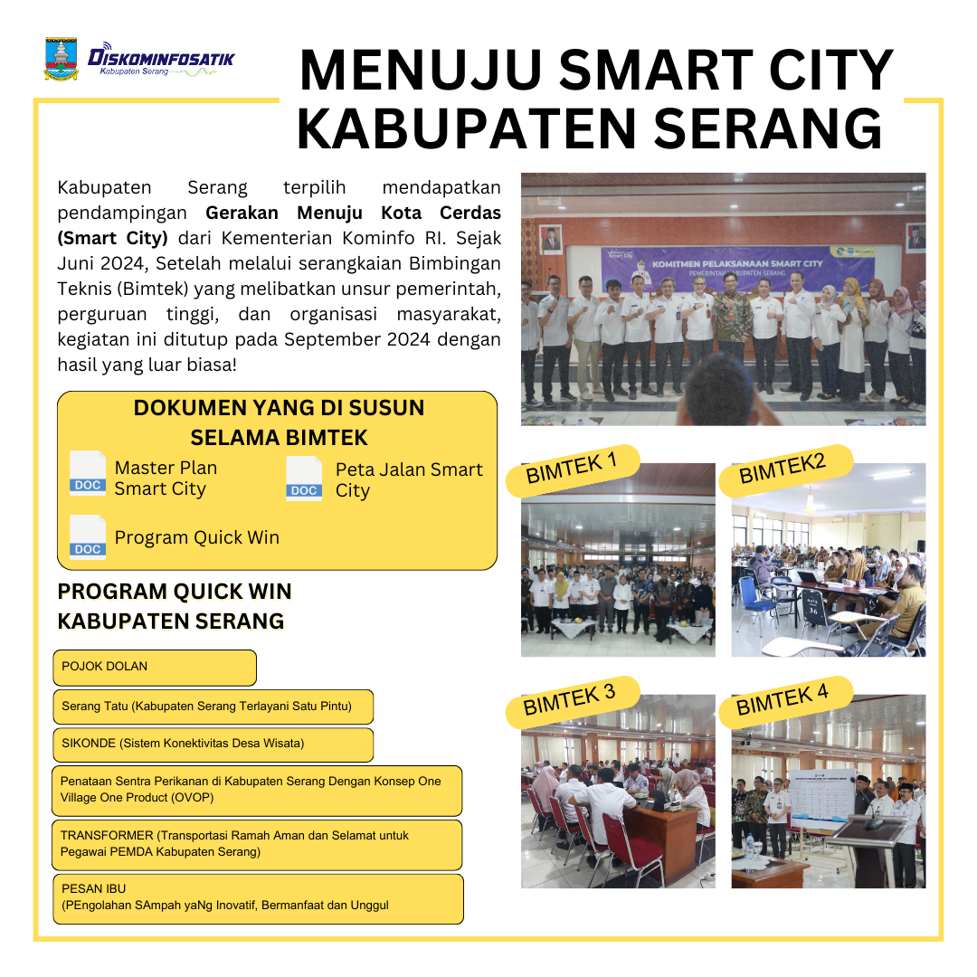 Meuju Smart City Kabupaten Serang